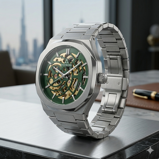 FITRON AP INSPIRED 117202M GREEN DIAL - MEN'S AUTOMATIC