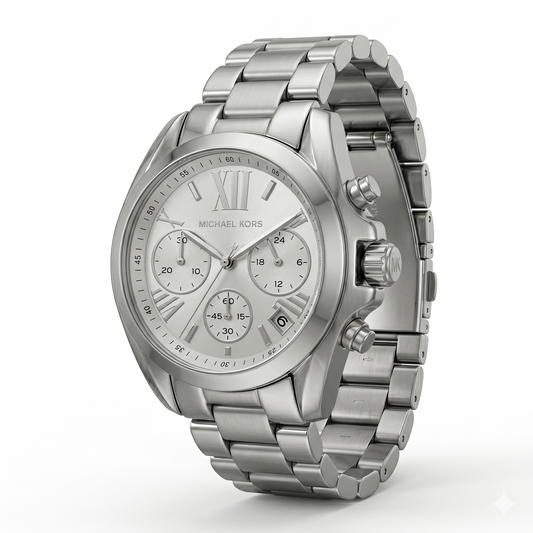MICHAEL KORS CHRONO MK6174 SILVER DIAL - WOMEN'S QUARTZ