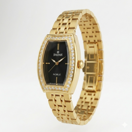 SVESTON NOBLE SV-19078L BLACK DIAL - WOMEN'S QUARTZ