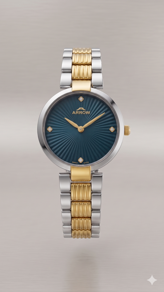ARROW SMALL FACE 5928L BLUE DIAL - WOMEN'S QUARTZ