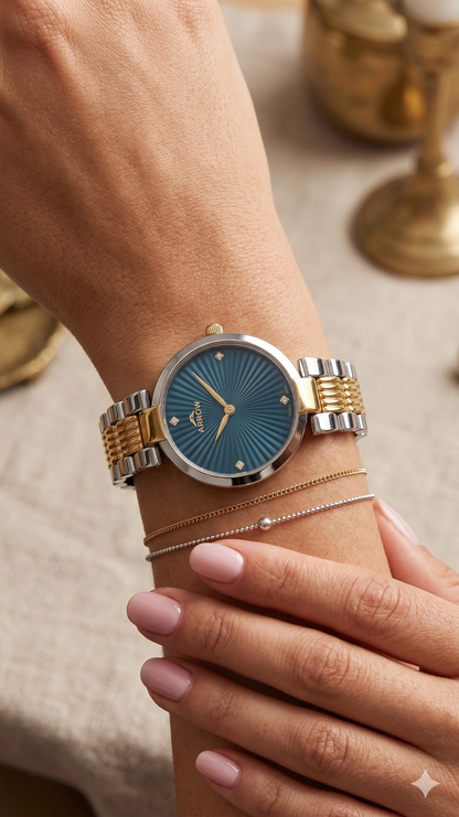 ARROW SMALL FACE 5928L BLUE DIAL - WOMEN'S QUARTZ