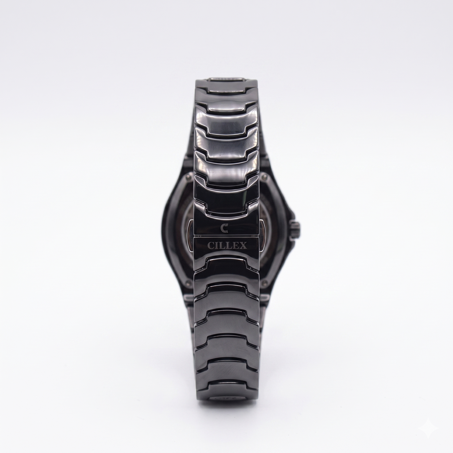 CILLEX CERAMIC CL-9002G BLACK DIAL - MEN'S QUARTZ