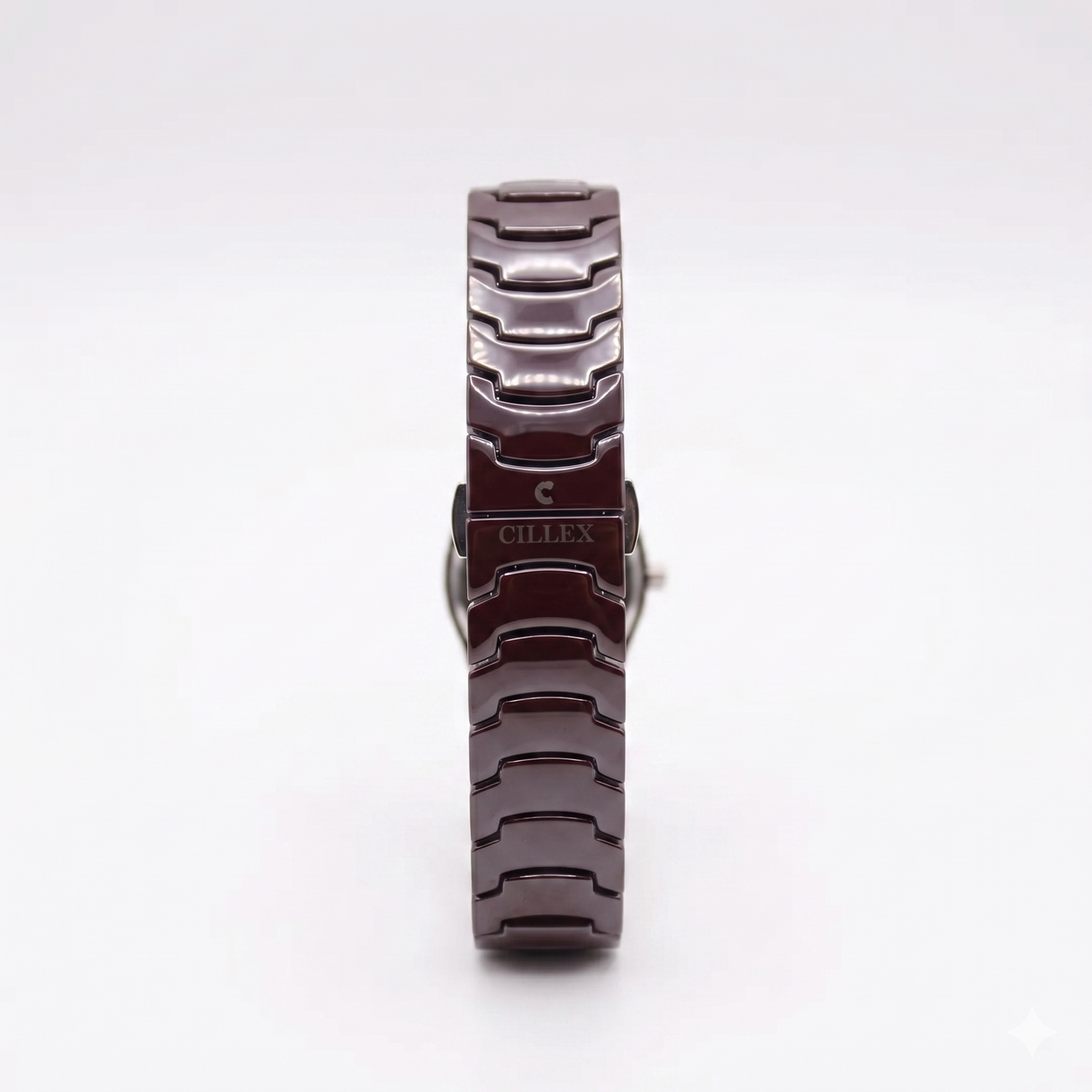 CILLEX CERAMIC CL-9002G BROWN DIAL - MEN'S QUARTZ