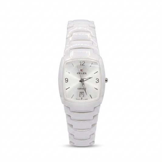 CILLEX CERAMIC CL-9002G WHITE DIAL - MEN'S QUARTZ