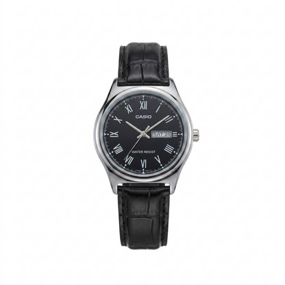 CASIO 1333 MTP-V006L-1BUDF BLACK DIAL - MEN'S QUARTZ