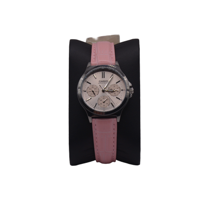 CASIO 5420 LTP-V300L-4AUDF PINK DIAL - WOMEN'S QUARTZ