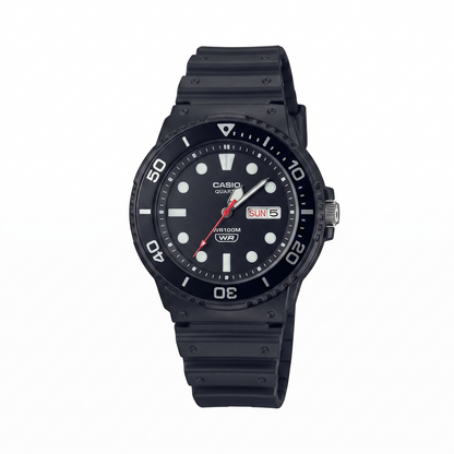 CASIO 5125 MRW-230H-1E1VDF BLACK DIAL - MEN'S QUARTZ