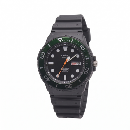 CASIO 5125 MRW-230H-1E3VDF BLACK DIAL - MEN'S QUARTZ