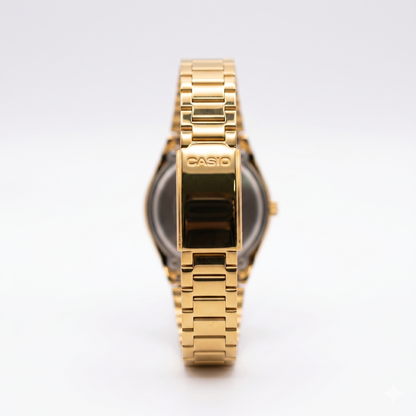 CASIO 1331 LTP-1170N-9ARDF GOLD DIAL - WOMEN'S QUARTZ