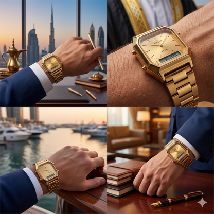 CILLEX WR 30M CL-2034G GOLD DIAL - MEN'S QUARTZ