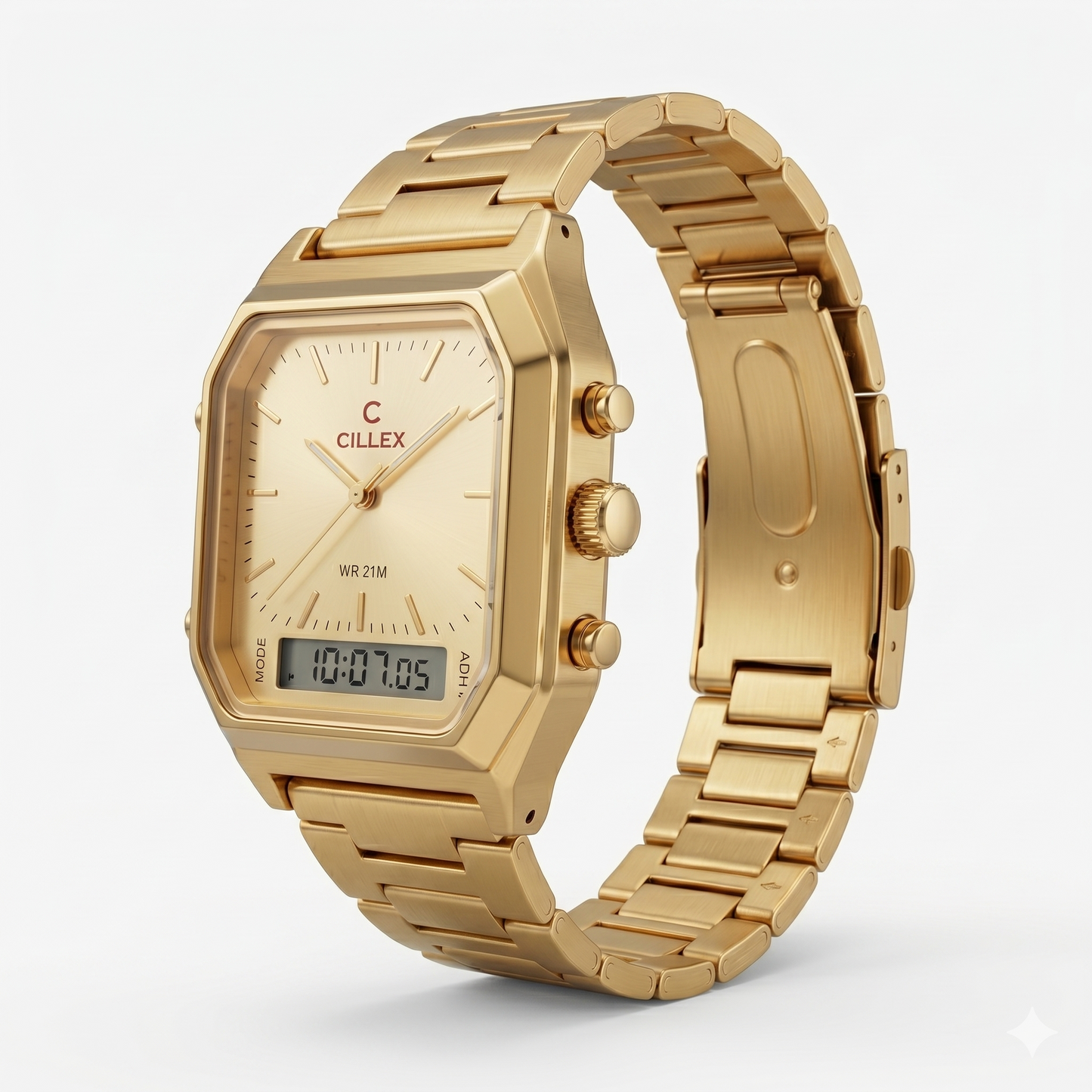 CILLEX WR 30M CL-2034G GOLD DIAL - MEN'S QUARTZ