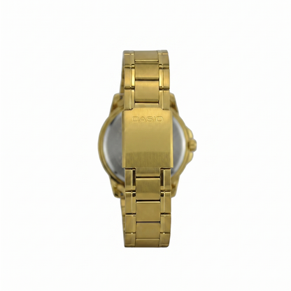 CASIO 5420 MTP-V300G-9AUDF GOLD DIAL - MEN'S QUARTZ