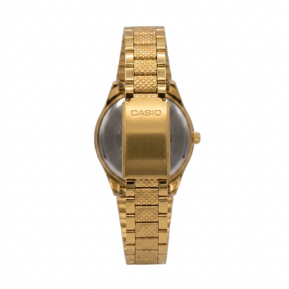 CASIO 1330 LTP-1274G-7ADF WHITE DIAL - WOMEN'S QUARTZ