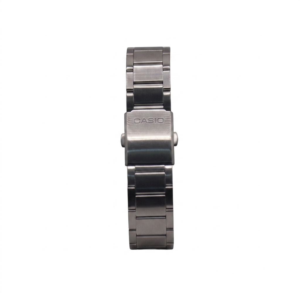 CASIO 3224 W-218HD-1AVDF SILVER DIAL - MEN'S QUARTZ