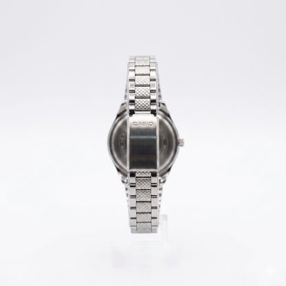 CASIO 1330 LTP-1274D-7ADF SILVER DIAL - WOMEN'S QUARTZ