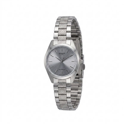 CASIO 1330 LTP-1274D-7ADF SILVER DIAL - WOMEN'S QUARTZ