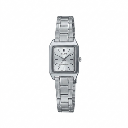 CASIO 3363 LTP-V007D-7EUDF SILVER DIAL - WOMEN'S QUARTZ
