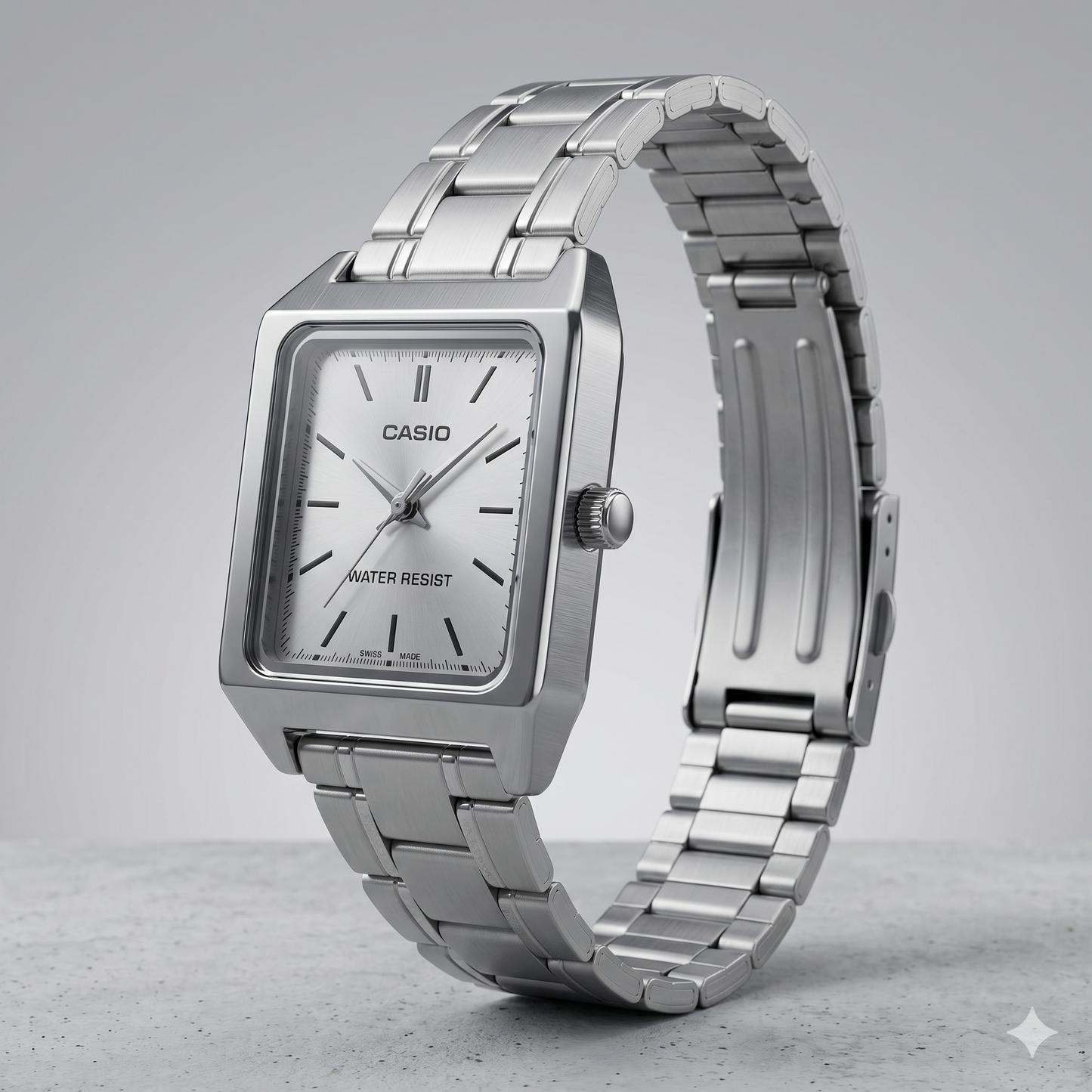 CASIO 3363 LTP-V007D-7EUDF SILVER DIAL - WOMEN'S QUARTZ