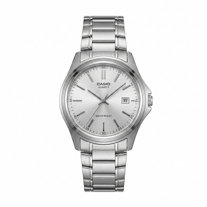CASIO 1332 MTP-1183A-7ADF SILVER DIAL - MEN'S QUARTZ