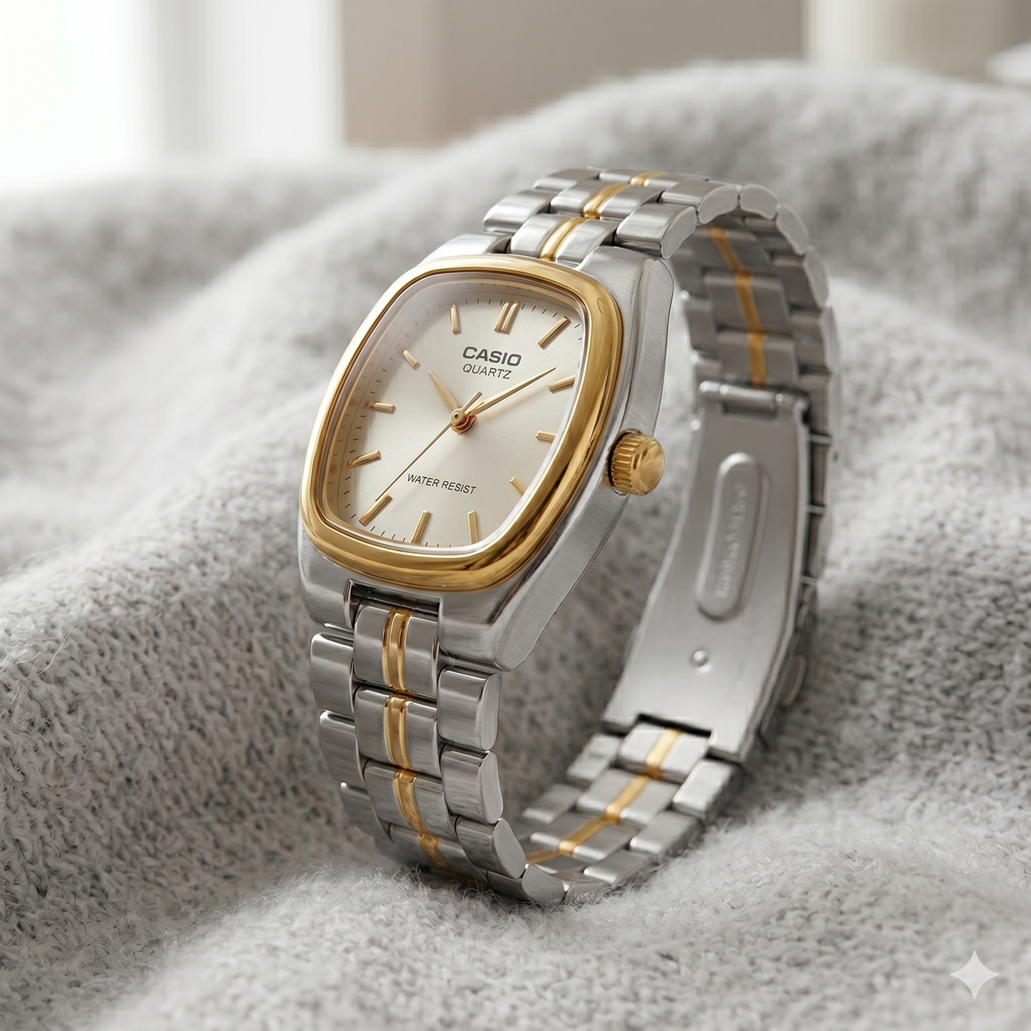 CASIO 1330 LTP-1169G-9ARDF GOLD DIAL - WOMEN'S QUARTZ