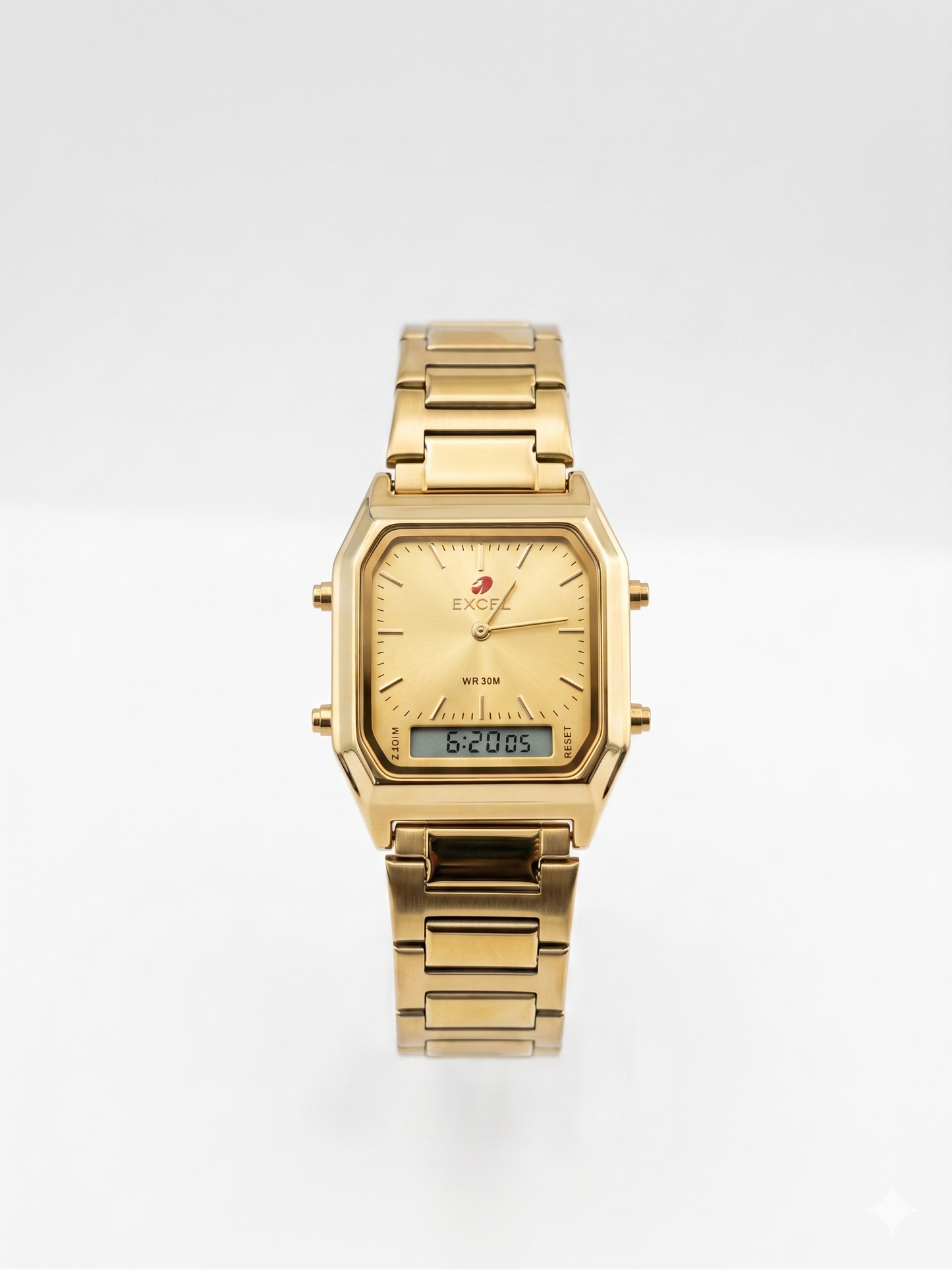 EXCEL WR30M EX-2104G GOLD DIAL - MEN'S QUARTZ