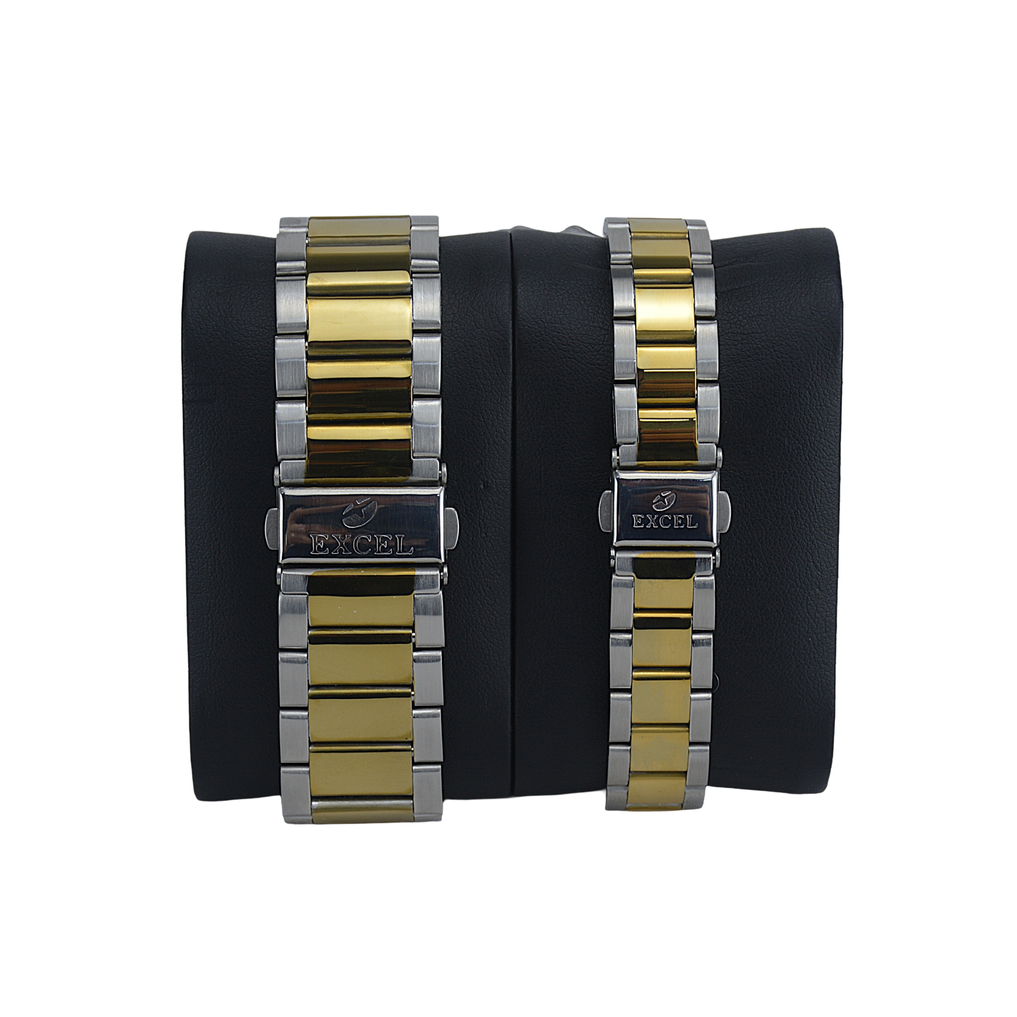 EXCEL OCTAGONAL EX-2097L GREEN DIAL - COUPLE QUARTZ