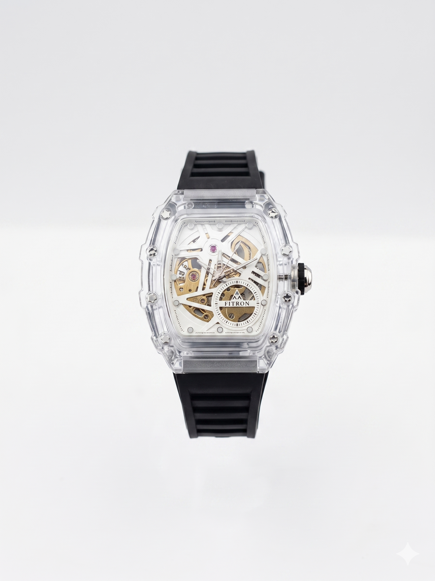 FITRON MINI RM 117243M WHITE DIAL - MEN'S AUTOMATIC