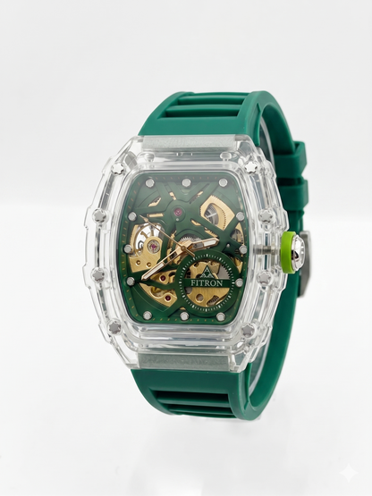 FITRON MINI RM 117243M GREEN DIAL - MEN'S AUTOMATIC