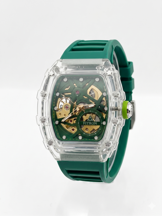 FITRON MINI RM 117243M GREEN DIAL - MEN'S AUTOMATIC