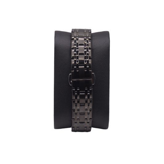 FITRON DOMED SKELETON 117178L BLACK DIAL - WOMEN'S AUTOMATIC
