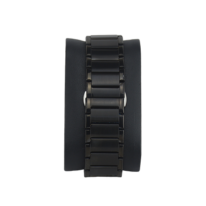 FITRON SQUARE SKELETON 117242M BLACK DIAL - MEN'S AUTOMATIC