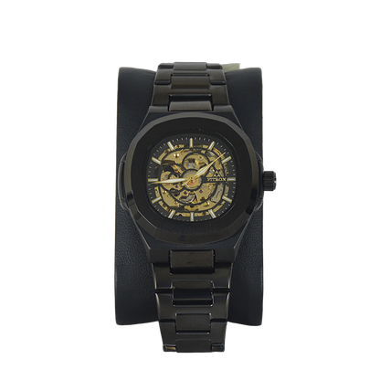 FITRON PP SKELETON 117196M BLACK DIAL - MEN'S AUTOMATIC