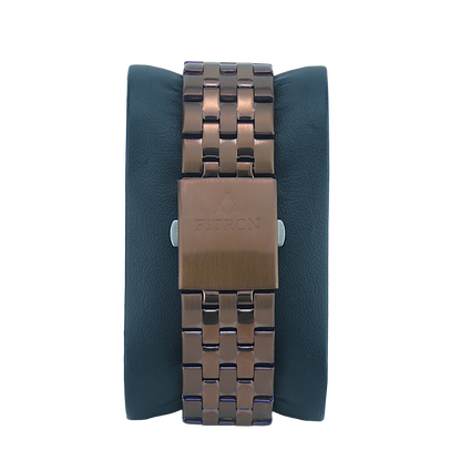 FITRON 8 SCREWS LIMITED 117201M BROWN DIAL - MEN'S AUTOMATIC