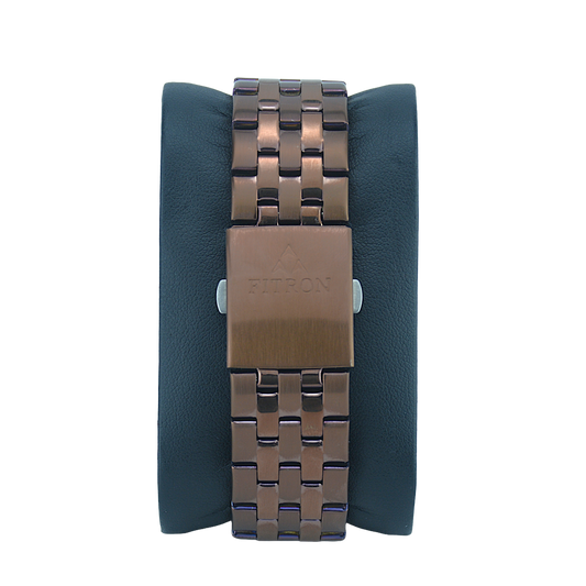 FITRON 8 SCREWS LIMITED 117201M BROWN DIAL - MEN'S AUTOMATIC