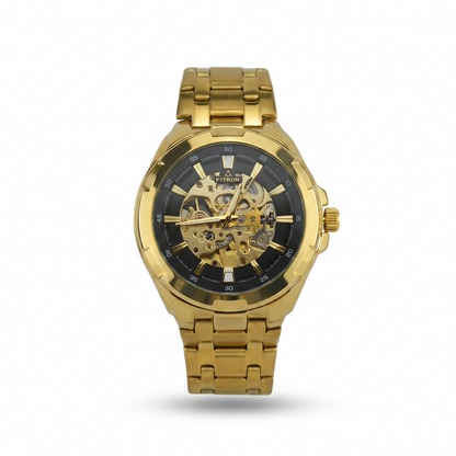 FITRON BIG FACE BULKY 117177M BLACK DIAL - MEN'S AUTOMATIC