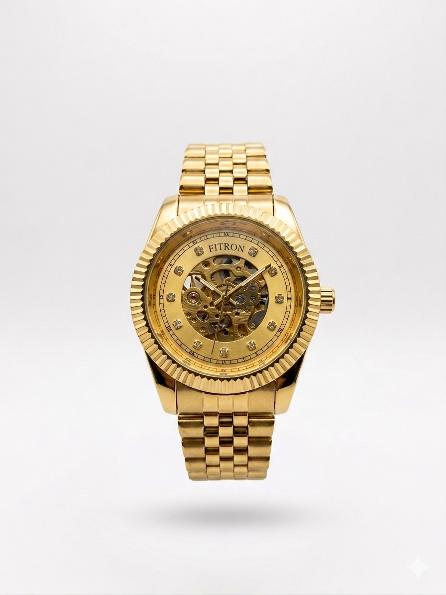 FITRON RX INSPIRED 117228M GOLD DIAL - MEN'S AUTOMATIC