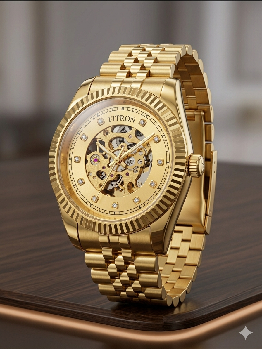 FITRON RX INSPIRED 117228M GOLD DIAL - MEN'S AUTOMATIC