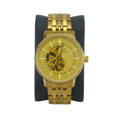 FITRON TEAR DROP 117238M GOLD DIAL - MEN'S AUTOMATIC