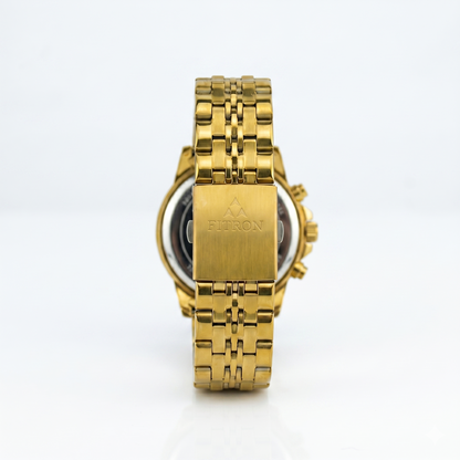 FITRON ROMAN SOFT BEZEL 117187M GOLD DIAL - MEN'S AUTOMATIC
