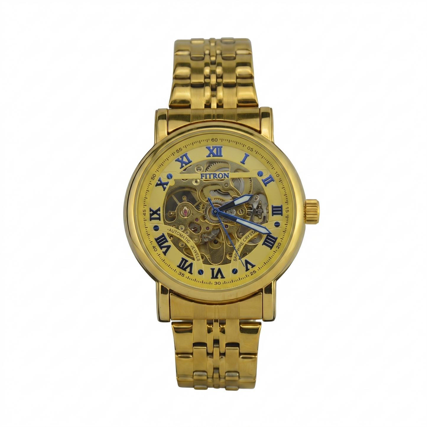 FITRON ROMAN SOFT BEZEL 117187M GOLD DIAL - MEN'S AUTOMATIC