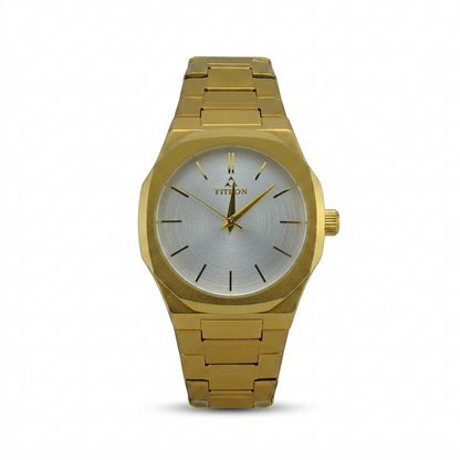 FITRON AP SHARP 117224M WHITE DIAL - MEN'S AUTOMATIC