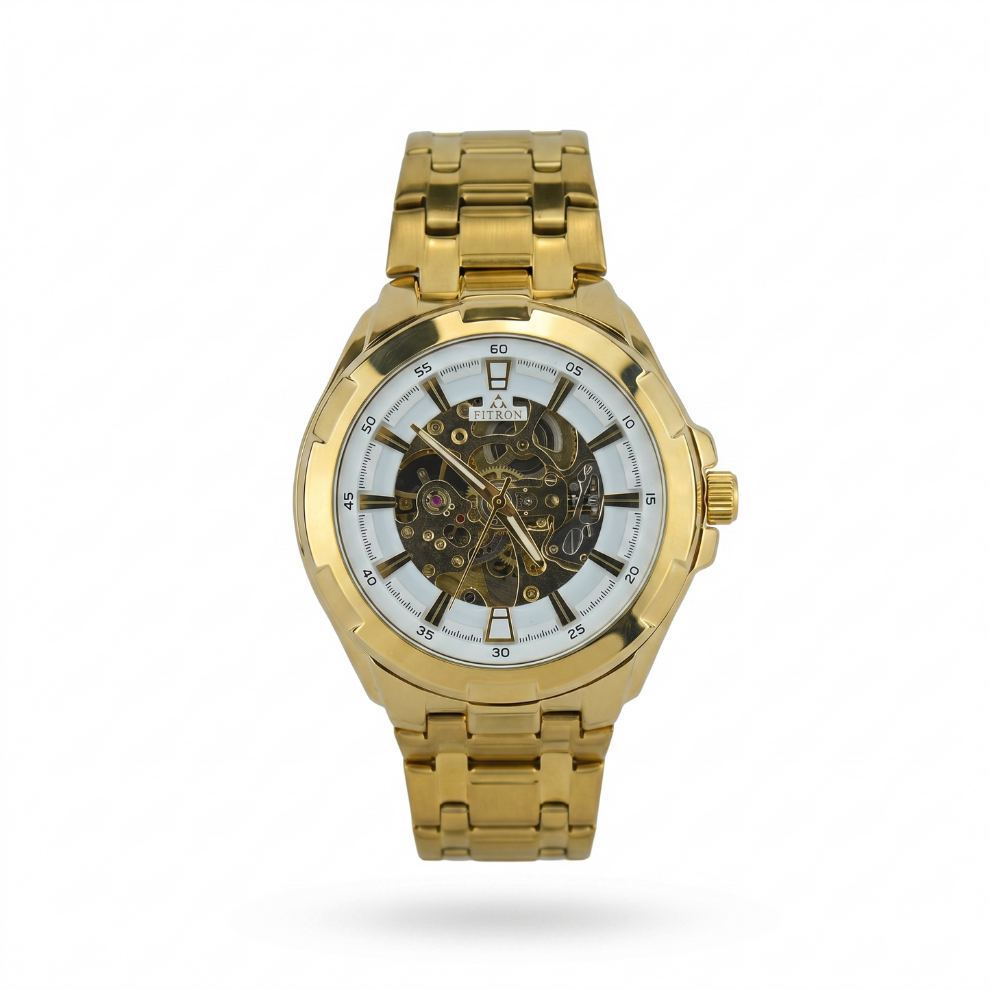 FITRON BIG FACE BULKY 117177M WHITE DIAL - MEN'S AUTOMATIC