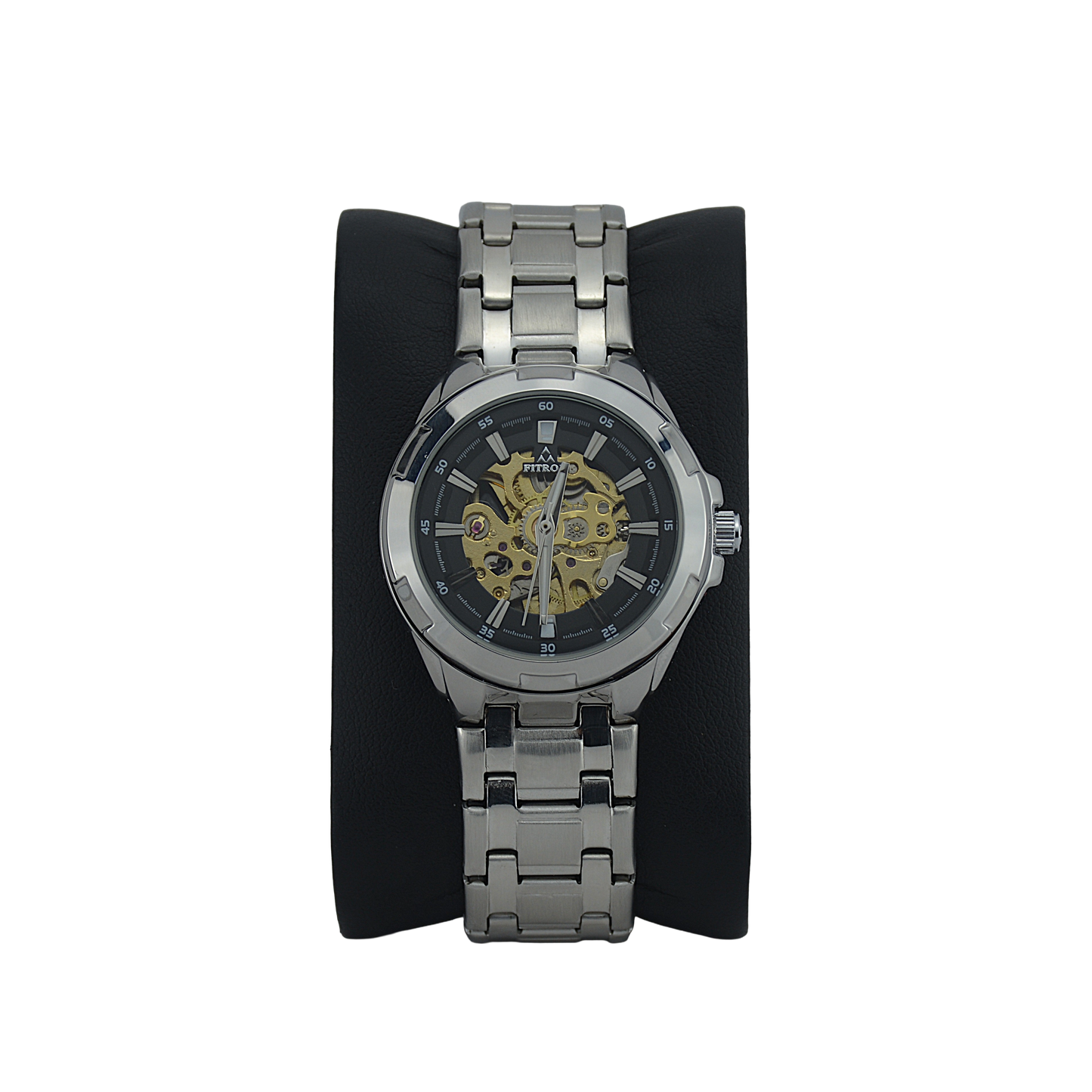 FITRON BIG FACE BULKY 117177L BLACK DIAL - WOMEN'S AUTOMATIC