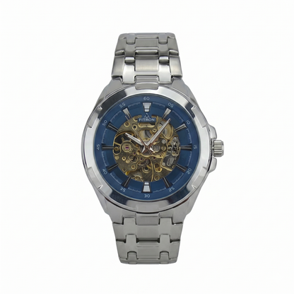 FITRON BIG FACE BULKY 117177M BLUE DIAL - MEN'S AUTOMATIC