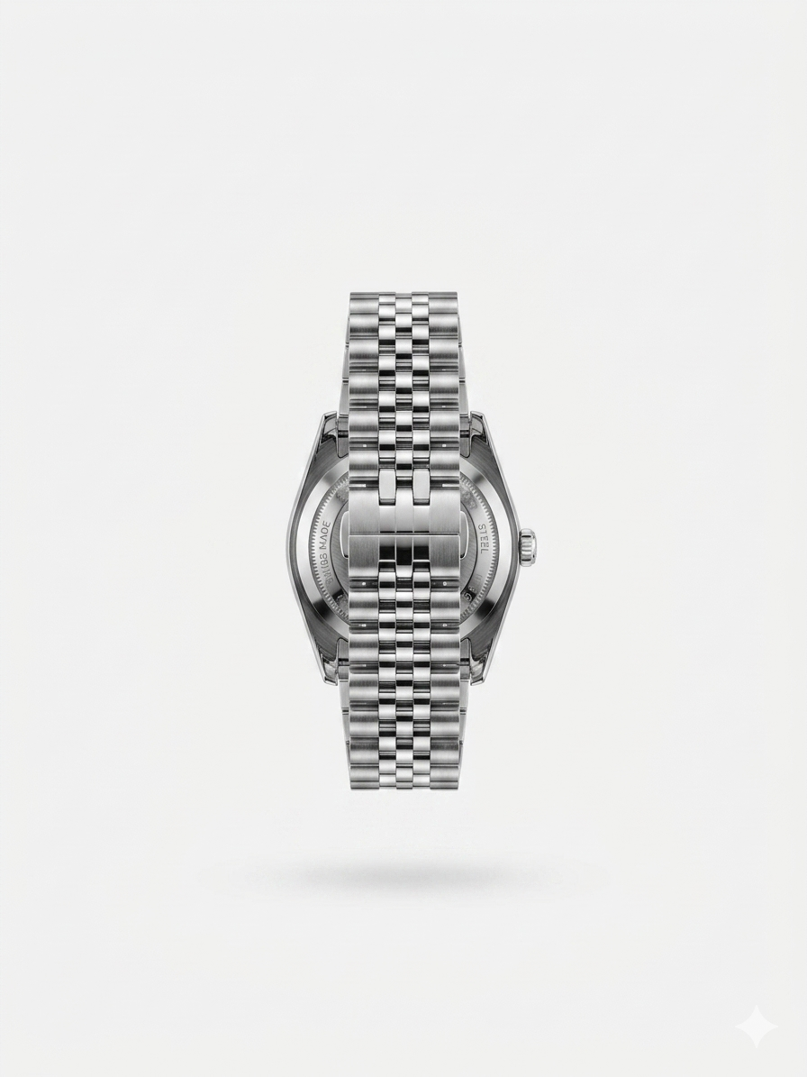 FITRON ROUND WITH DIAMONDS 117211M GREEN DIAL - MEN'S AUTOMATIC