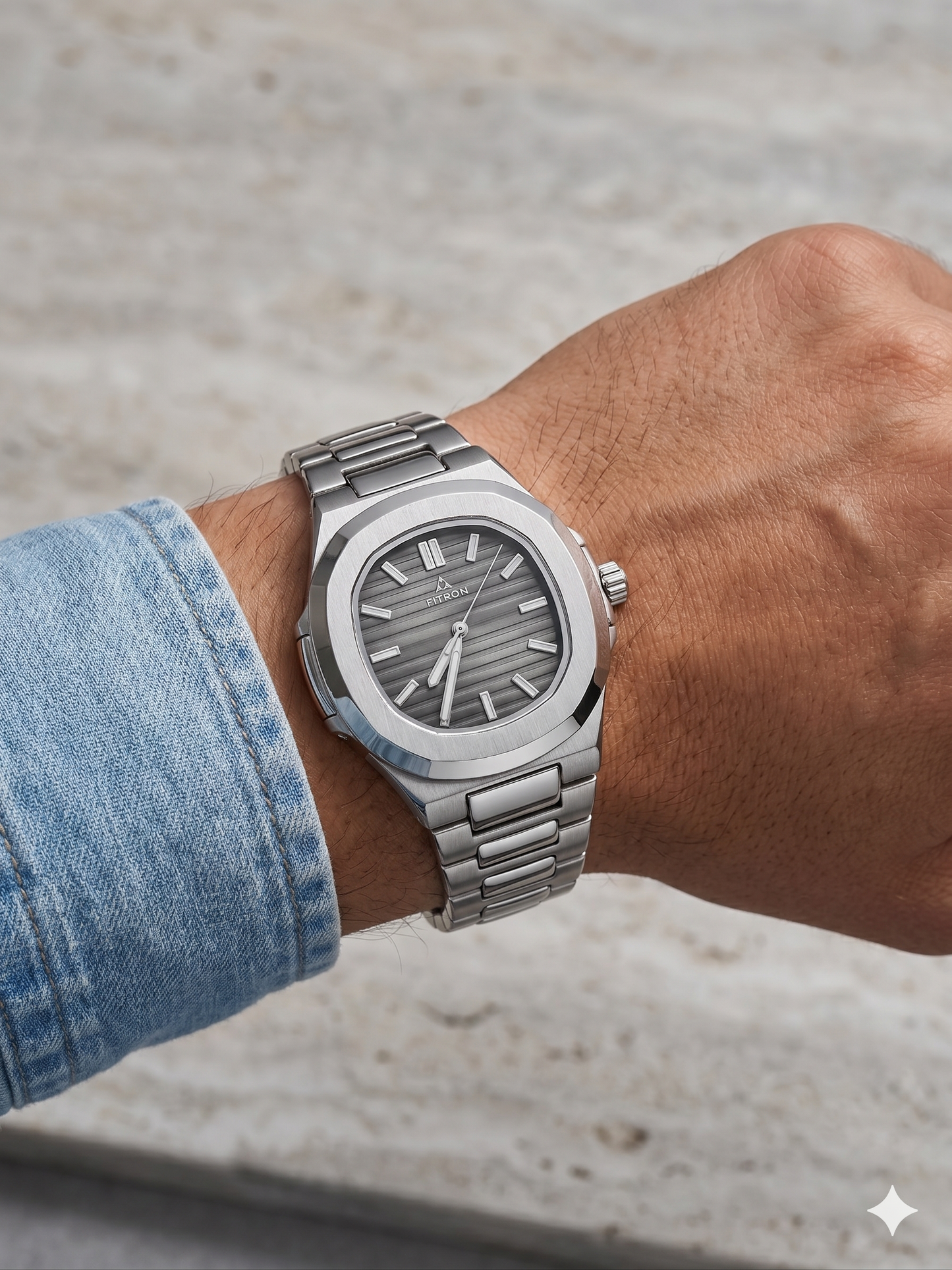 FITRON PP INSPIRED 117225M GRAY DIAL - MEN'S AUTOMATIC