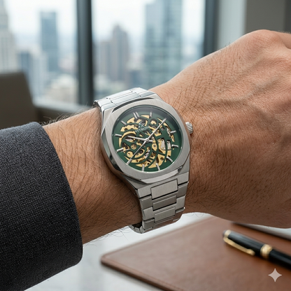 FITRON AP INSPIRED 117202M GREEN DIAL - MEN'S AUTOMATIC