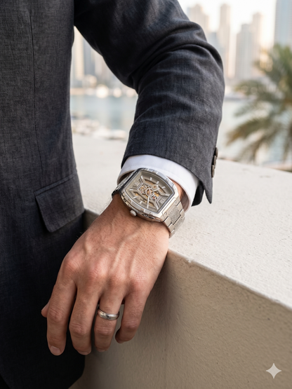 FITRON RM INSPIRED 117234M GRAY DIAL - MEN'S AUTOMATIC