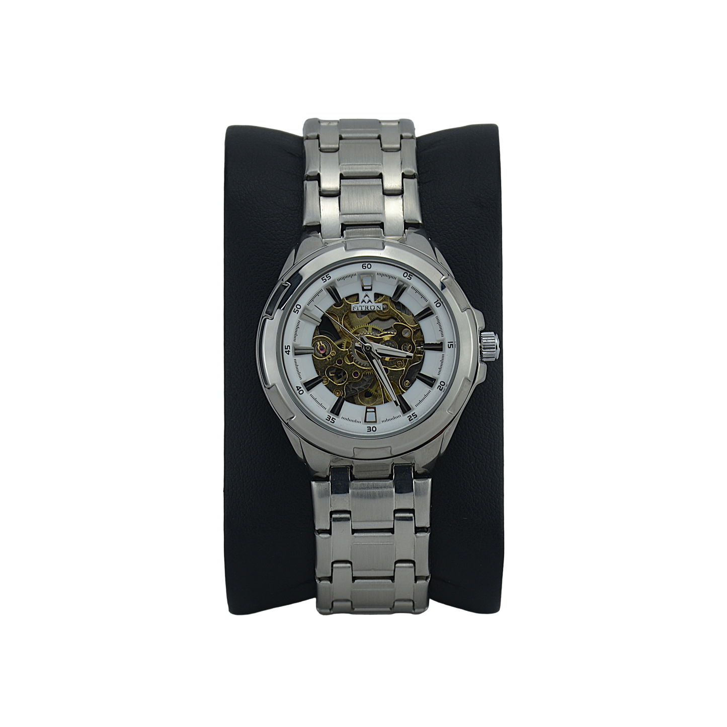 FITRON BIG FACE BULKY 117177L WHITE DIAL - WOMEN'S AUTOMATIC