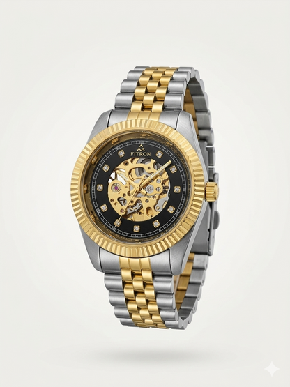 FITRON RX INSPIRED 117228M BLACK DIAL - MEN'S AUTOMATIC